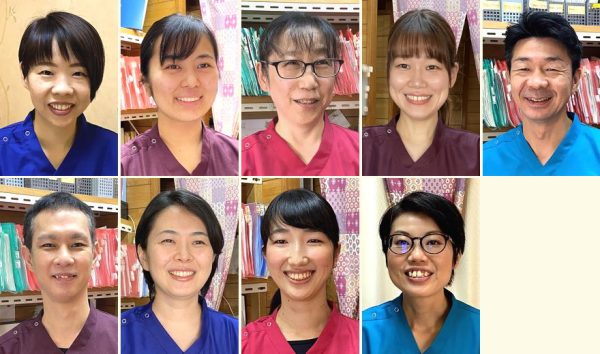 スタッフ写真9人